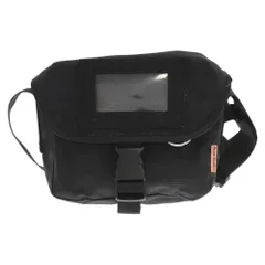 Acne Studios (アクネ ストゥディオズ) リップストップナイロン ショルダーバック ブラック FN-UX-BAGS000073のサムネイル