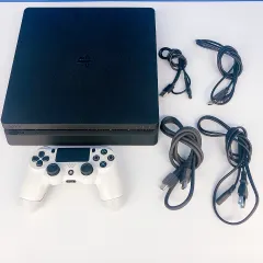 ÷【通電確認済】PS4 CUH-2200A ジェットブラック【ゲーム機本体】【2】