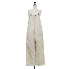 PAYDAY ペイデイ JOURNAL STANDARD relume 別注 オーバーオール / サロペット ライトベージュ サイズ:38(M) / テーパード ロゴ プリント コットン / ボトムス ズボン【レディース】【中古】