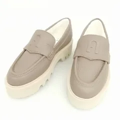 フルラ FURLA RITA LOAFER T.40 リタ ローファー ブーツ 厚底 美品 36 サンドベージュ系のサムネイル