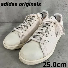 美品 adidas x EDIFICE別注 23.5 レザー スタンスミス 白 新作「スタンスミス」贅沢なピュアホワイトレザー、エディフィス