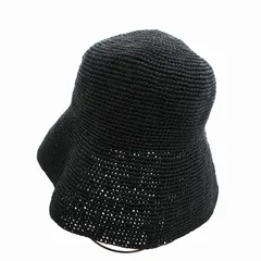 ami　メゾンエヌアッシュパリ　ラフィアハット　ブラック　shinzone 40%OFF】Maison NH Paris ELLA – Shinzone
