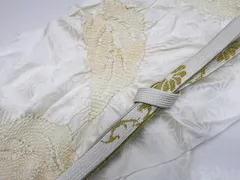 【一輝堂】【着物】和装小物　帯締め帯揚げセット　礼装用　高麗組　絞り　金糸　24w-11229