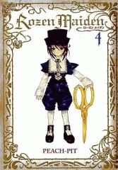 [중고] B6 코믹 부록 첨부) 4)Rozen Maiden 신장판 / PEACH-PIT