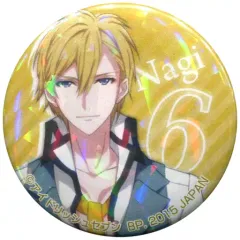 【中古】バッジ・ピンズ(キャラクター) 六弥ナギ ホログラム缶バッジ 「一番くじMINI アイドリッシュセブン ～リリース記念くじ アンコール!!～」 A賞