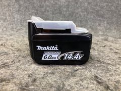 送料無料！【未使用品】化粧箱付き マキタ バッテリー 純正 BL1460B 14.4V 6.0Ah makita A-60660 残容量表示 アステリスク マーク付◇アクトツール富山店◇