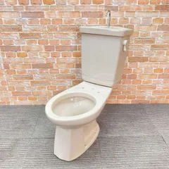 中古　TOTO　トイレ便器　洋式便器+タンク Yahoo!オークション - TOTOトイレ便器(床下排水) 洋式便器と三角