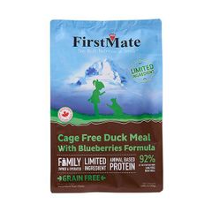 ファーストメイトキャットフード　ケージフリーダック　ウィズ ブルーベリー 4.54kg【キャットフード】【正規品】
