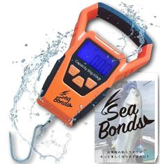 シーボンズ フィッシングスケール 防水 デジタルスケール 釣り IPX7 日本ブランド スケール 吊りスケール デジタル秤 釣りはかり Gスケール 計測ツール アウトドア 軽量 50kg バックライト付 ドラグチェッカー 説明書付き (新モデル オレンジ)
