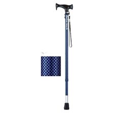 【極美品】フランスベッド 光る杖 ライトケイン LC-06SG 充電式 夜道 階段 安心 ステッキ