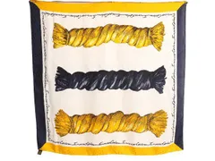 【お得なクーポン配布中!】 イタリア製 100% シルク エンリココベリ 大判 スカーフ 正方形 レディース ENRICO COVERI ストール ハンカチ 水玉 総柄 マルチカラー 高級