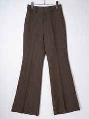 Lisiere L'Appartementリジエール アパルトモン 2022AW ヨリモク Vintage Flare Pants ウールフレアパンツ【36】【LPTA78059】