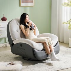 10%割」電動リクライニングソファ 一人掛け ゲーミングチェア 270度