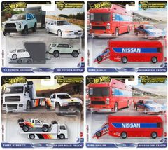新品 ホットウィール(Hot Wheels) チームトランスポート アソート 4台セット FLF56-987D [佐川急便]