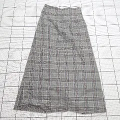 ◇ Θ Techichi テチチ シンプル系 ロング丈 タイト スカート サイズM グレー系 レディース E  【1508200027807】