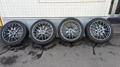 【4本タイヤホイールセット】WORK EMOTION M8R ワーク エモーション 19インチ　19×8.5j＋30 19×9.5j＋38 pcd114.3　コンチネンタルタイヤ