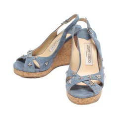 ジミーチュウ スタッズウェッジソールサンダル SIZE35 JIMMY CHOO
