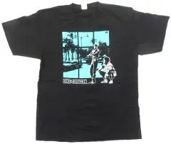 【中古】Tシャツ 春日一番＆桐生一馬 オリジナルTシャツ ブラック フリーサイズ 「PS5/PS4ソフト 龍が如く8」 Loppi・HMV購入特典