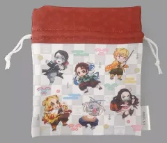 【中古】雑貨 集合 みにきゃら 小物入れ巾着 「劇場版 鬼滅の刃 無限列車編」 劇場グッズ