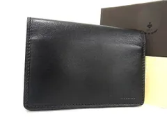 ■新品■未使用■ BALLY バリー レザー カードケース カード入れ 名刺入れ メンズ ブラック系 BJ1287のサムネイル