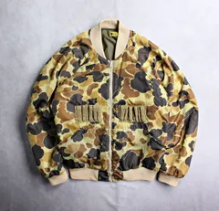 【Columbia】コロンビア 70s ビンテージ ダックカモ 中綿入りブルゾン ハンティング