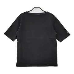 ウェッソン　ルーズ　T3　半袖　ブラック　セントジェームス ウエッソンルーズ ドロップショルダー 半袖/SAINT JAMES（セント