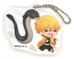 【中古】雑貨 我妻善逸(うなぎ) アクリルキーホルダー 「鬼滅の刃」 ローソン・Loppi・HMV限定