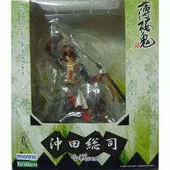 薄桜鬼 沖田総司 合戦ver. 1/10フィギュア Amazon | 薄桜鬼 沖田総司 合戦ver． （1／10スケール完成