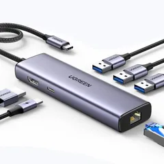 【在庫処分】3*USB 3.0ポート ポート LAN Windows; ギガビットイーサネット Delivery急速充電 linux; Power 100W MAC;iPad;Androidシステム対応;Surface HDMI Dell 4K Type-Cア