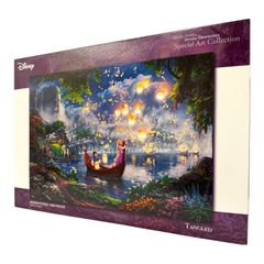 ラプンツェル ジグソーパズル キャンバススタイル 1000ピース スペシャルアートコレクション トーマス・キンケード 「Tangled」【ジャンク】【沖縄・離島配送不可】