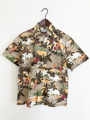 日本製　ハワイアンシャツ　Mサイズ　レギュラーカラー／デッドストック