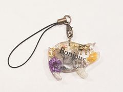 レジン うさぎ キーホルダー ハンドメイド - メルカリ