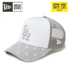【ムラスポ公式】NEW ERA ニューエラ メッシュキャップ 9FORTY 940 A-Frame トラッカー MLB Jacquard ロサンゼルス・ドジャース 14388618 メンズ レディース
