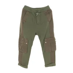 バルマン BALMAIN カーゴパンツ OB071M017 カーキグリーン コットン スウェット パンツ メンズ Used Bのサムネイル