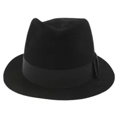 CELINE (セリーヌ) 19AW エディ期 REAL FURFELT リアルフェルト 中折れハット 帽子 ブラックのサムネイル