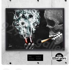 CHROME HEARTS type☆A4額装済オマージュアートインテリア
