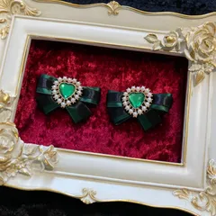 【Dorm Ribbon】Green×Black