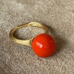 MARCO BECEGO マルコビチェゴ 750 カーネリアン リング