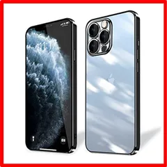 【匿名配送】 iPhone 11 pro_ブラック iPhone 11 PRO ケース 耐衝撃 軽量 アイフォン11 pro スマホケース 背面クリア 周りメッ