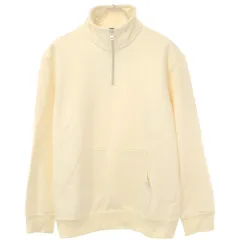 A.P.C アーペーセー ハーフジッププルオーバースウェットトレーナー 24223-1-96791 アイボリー Lのサムネイル