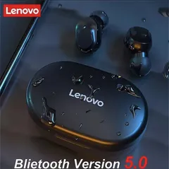 ワイヤレスイヤホン Bluetoot Lenovoノイズカット 防水 新品