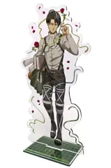 【中古】アクリルスタンド・アクリルパネル リヴァイ・アッカーマン(バースデー描き下ろし2021) アクリルスタンドL 「進撃の巨人×サンリオキャラクターズ」