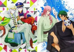 【中古】ポスター B2両面ポスター(八ツ折) Re：vale/Cherry blossom＆ジョー 「アイドリッシュセブン Third BEAT!/SK∞ エスケーエイト」 アニメージュ 2021年10月号付録