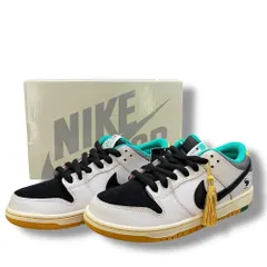 27cm NIKE SB × CSEF Dunk Low Pro QS White and Black HJ4132-100