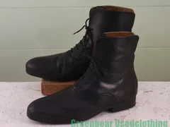 Y360 メンズ ZARA ショートブーツ 黒 42 26cm