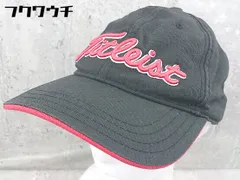 ◇ Titleist タイトリスト スナップバック キャップ 帽子 ブラック メンズ 【中古】 【1002802405716】のサムネイル