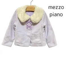 mezzo piano　コート　120cm　メゾピアノ　ショートコート　ブルゾン　ジャケット　送料込み　476419のサムネイル