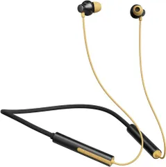 Bluetooth5.3 イヤホン 首掛け ENCノイズリデュース イヤホン HiFi音質でクリアな通話 金属製コントロール Type-C急速充電 スポーツ イヤホン 軽量 カルナ型 生活防水 ワイヤレスイヤホン 磁気設計 日本語説明書付き