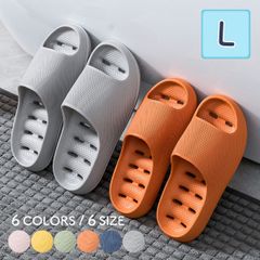 スリッパ バス ベランダ Lサイズ 夏用 かわいい 浴室 シャワー シンプル 水切れ 柔らか 履きやすい サンダルメンズ サンダルレディース