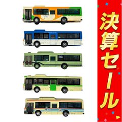 TOMYTEC THE バスコレクション 西日本車体工業96MC 5台セットA2 鉄道模型 Nゲージ 中古 良好 Y10145031